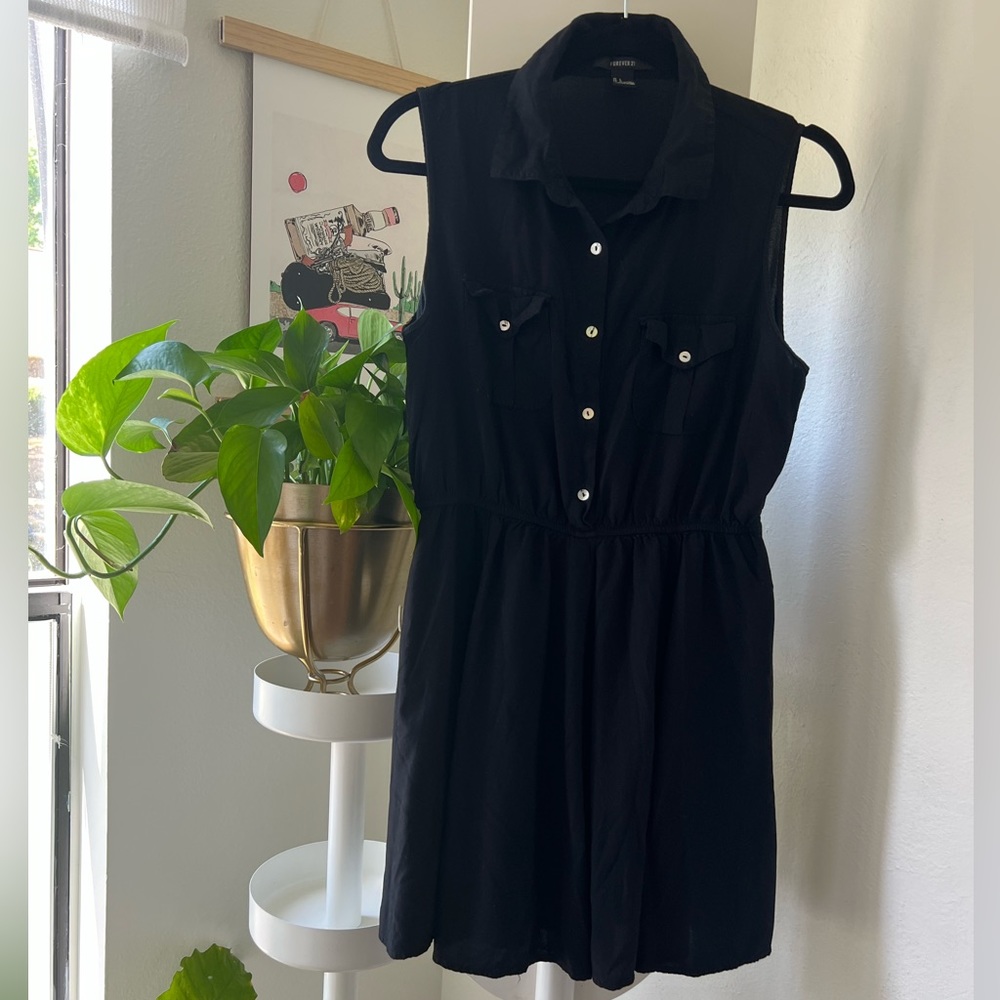 Black Mini Dress Forever21